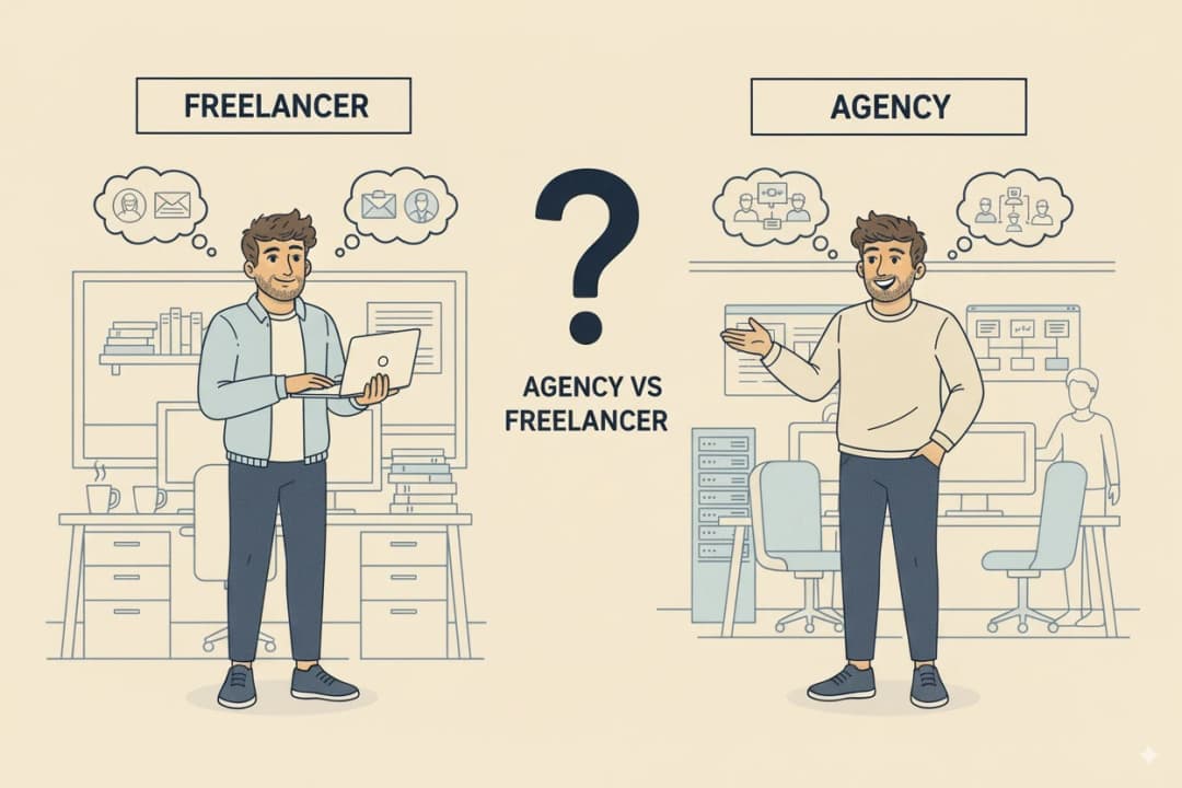 Freelance VS Agence : comment choisir ?