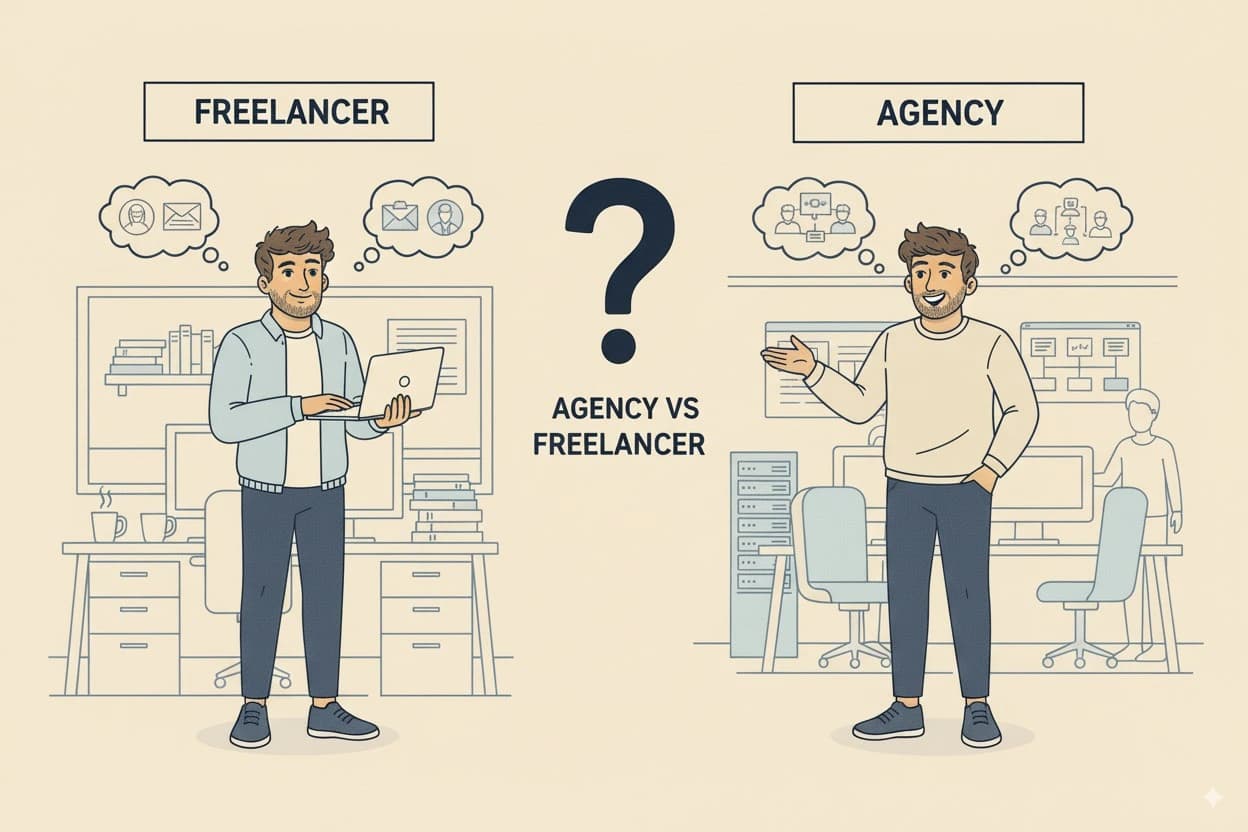 Freelance VS Agence : comment choisir ?